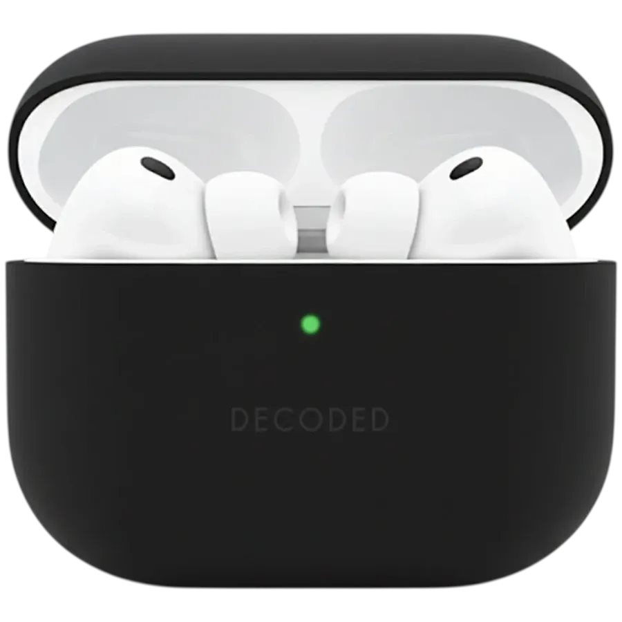 Husă DECODED AirPods Pro 3 Silicon Case Black