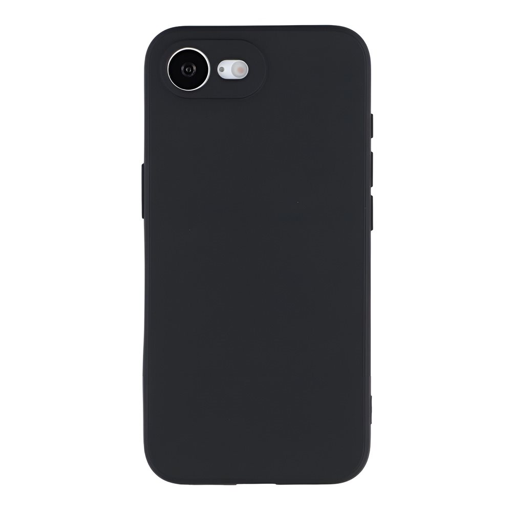 Чехол WOO iPhone 16e Liquid Silicone, Black