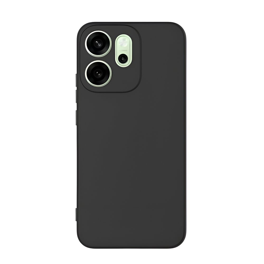 Чехол WOO OPPO Reno 14F/FS Liquid Silicone, Black