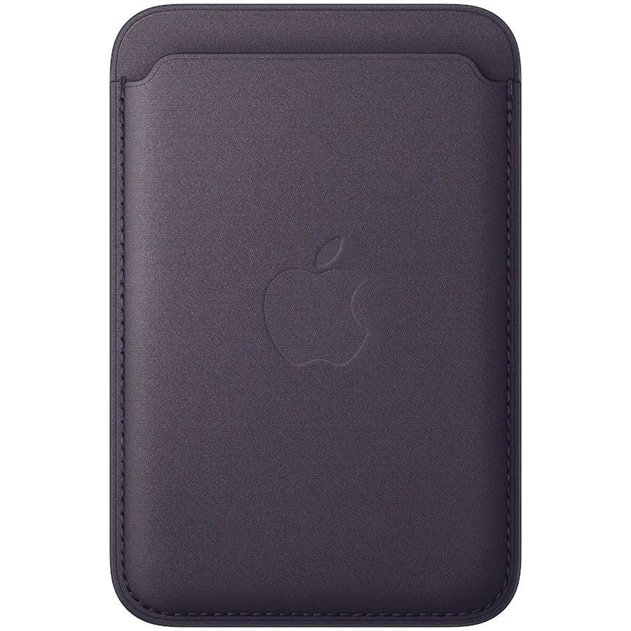 Husa iPhone FineWoven Wallet MagSafe Midnight Purple