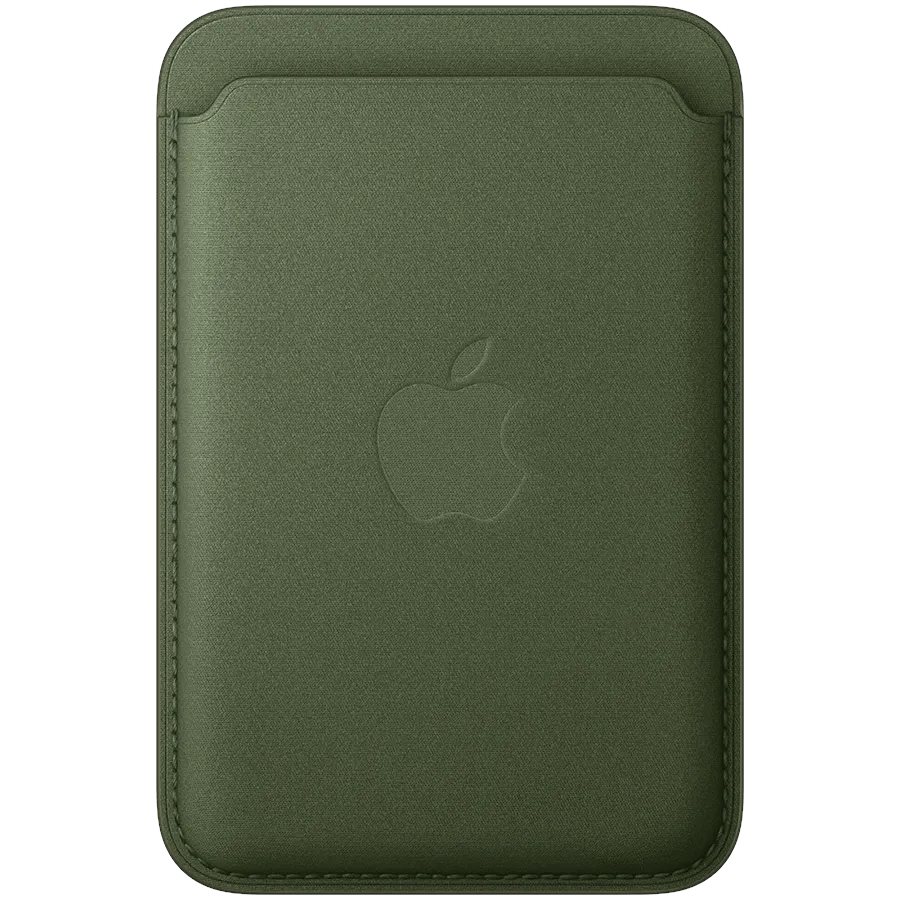 Husa APPLE iPhone FineWoven Wallet MagSafe Moss