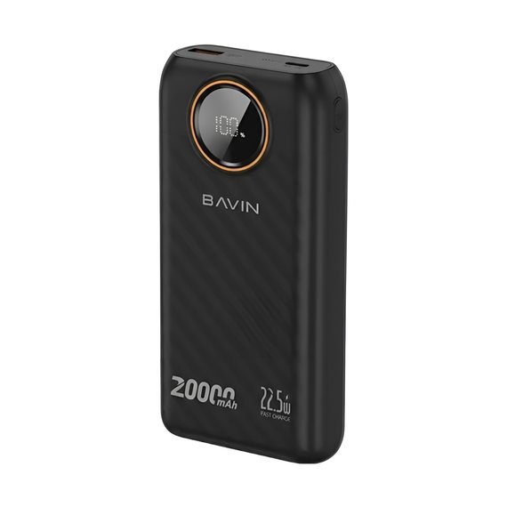 Baterie externă BAVIN PC1153S 20000mAh, 22.5W, Black
