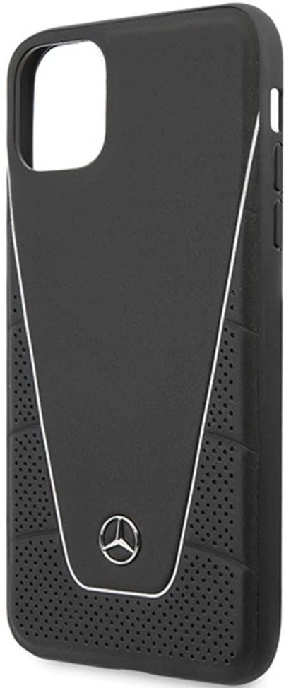 Чехол CG Mobile Mercedes Quilted Leather iPhone 11 Pro Max, Black