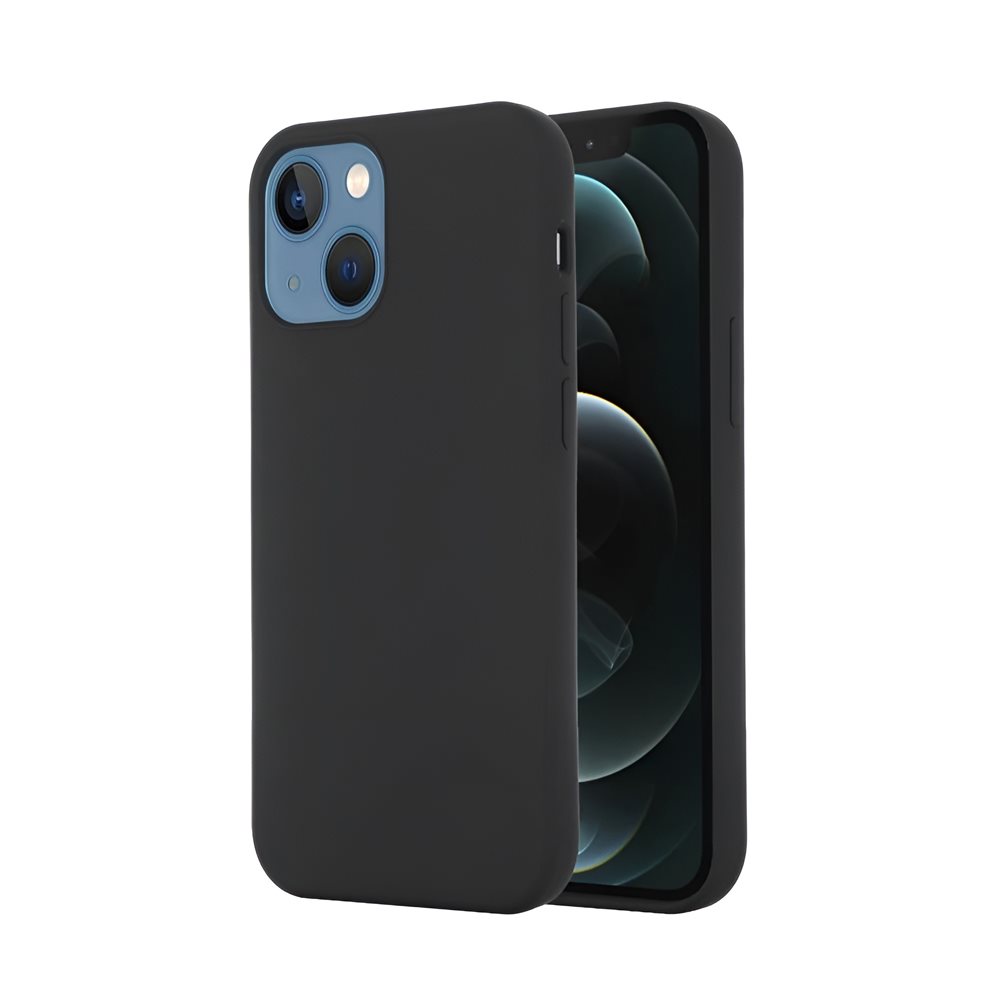 Чехол WOO iPhone 13 Liquid Silicone, Black