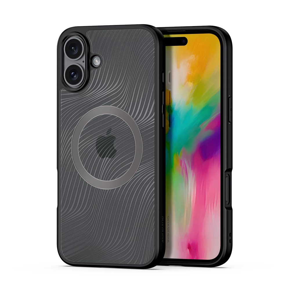 Husă Dux Ducis iPhone 16 AIMO with MagSafe Black