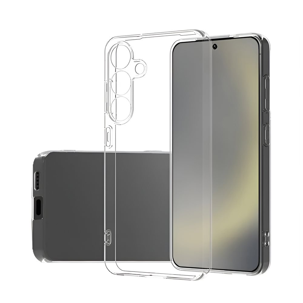 Husă WOO Samsung Galaxy S25 Plus Soft TPU, Clear