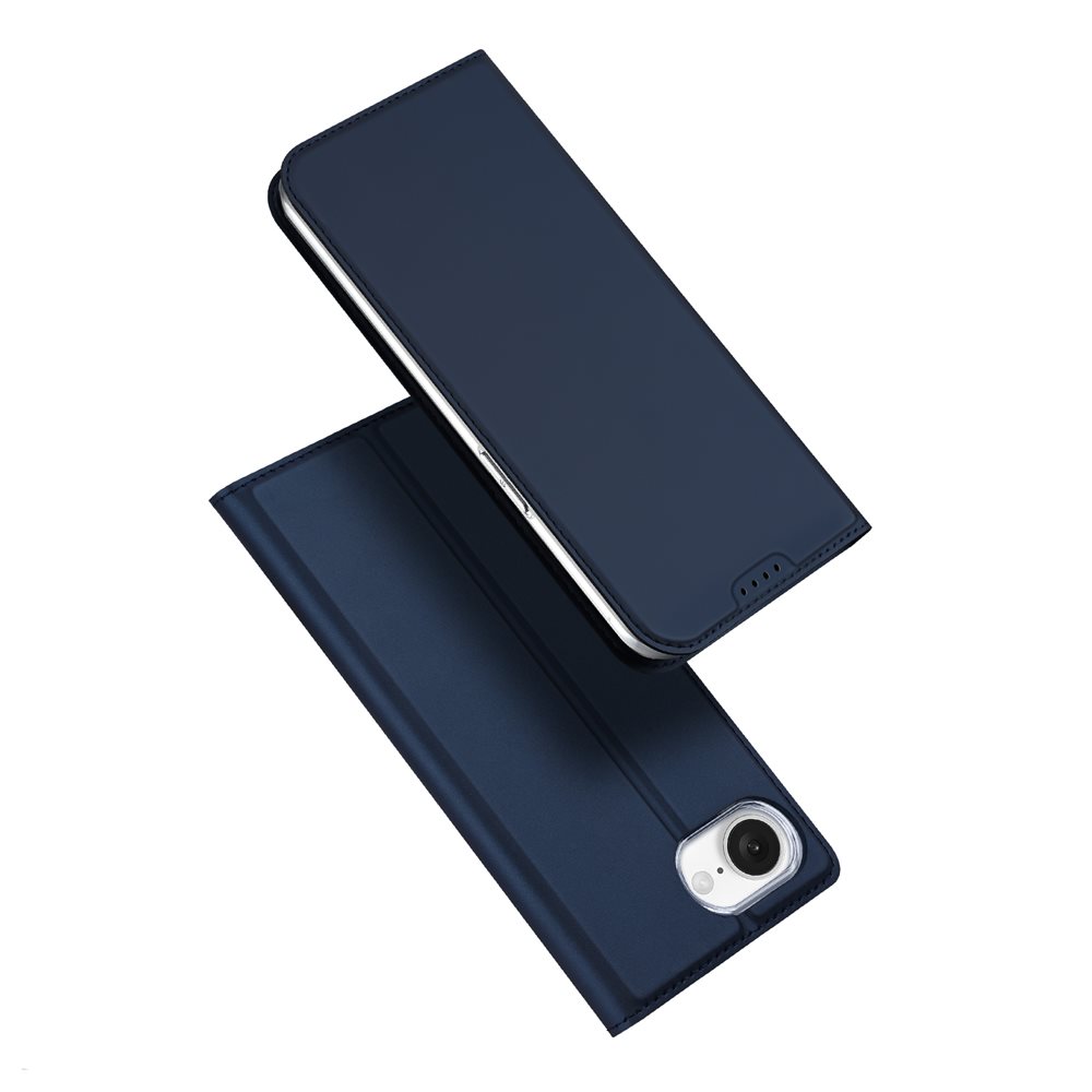 Husă DUX DUCIS iPhone 16e/17e Flip SkinPro Blue