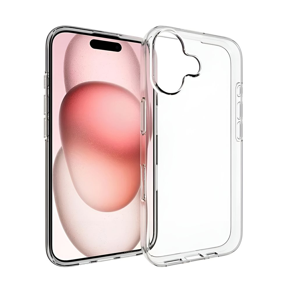 Husă WOO iPhone 17 Soft TPU, Clear