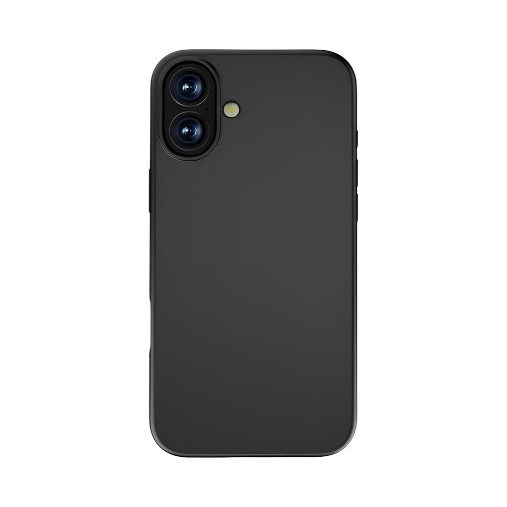 Чехол WOO iPhone 16 Liquid Silicone, Black