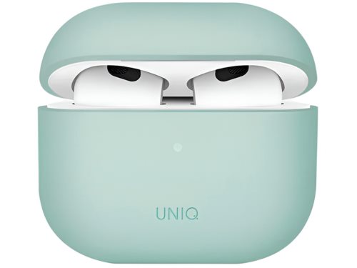 Husă pentru căști UNIQ Lino Hybrid Mint pentru AirPods 3, Green