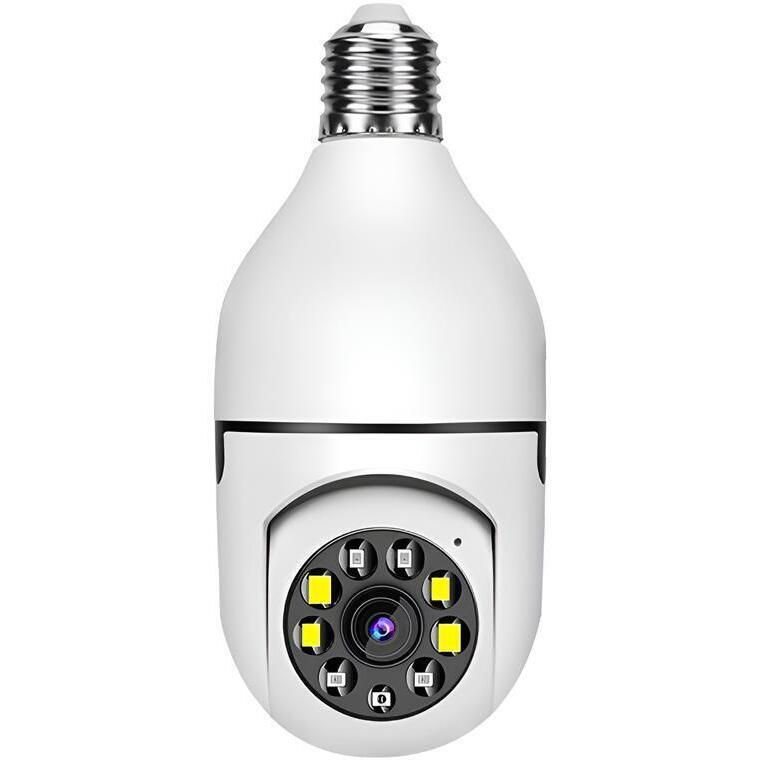 Cameră video BAVIN E27 Bulb Smart Security, White