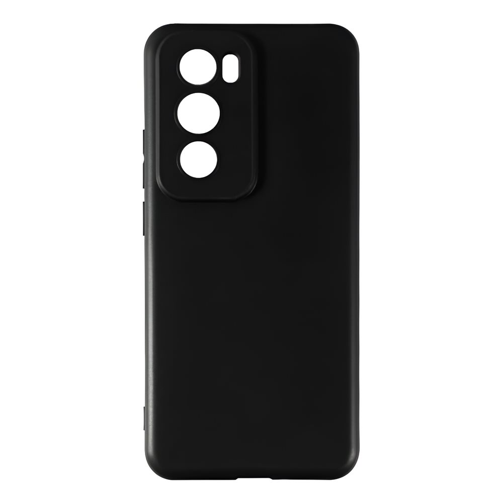 Husă WOO OPPO Reno 12 Silicone Neo Soft, Black