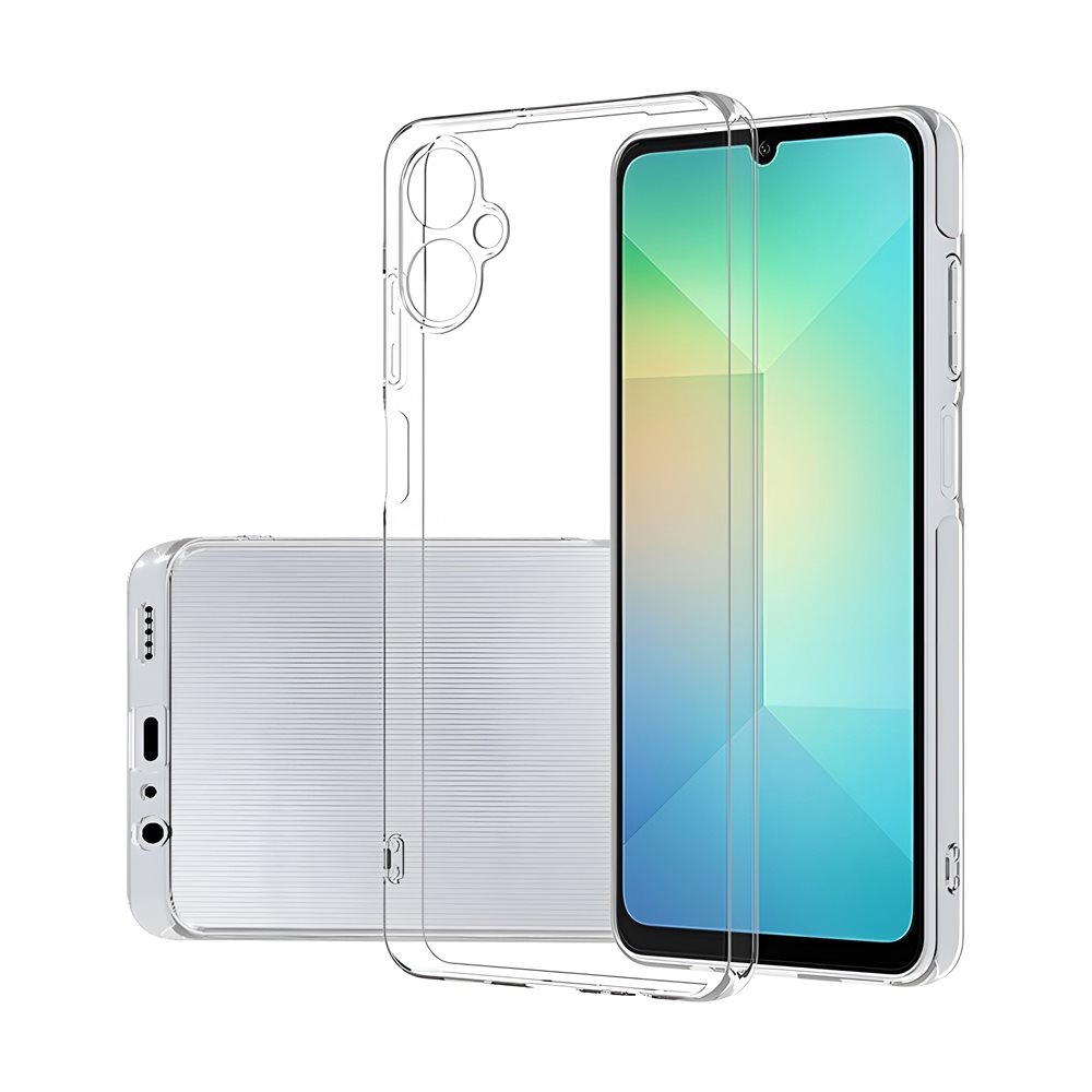 Husă WOO Samsung Galaxy A07 Soft TPU, Clear