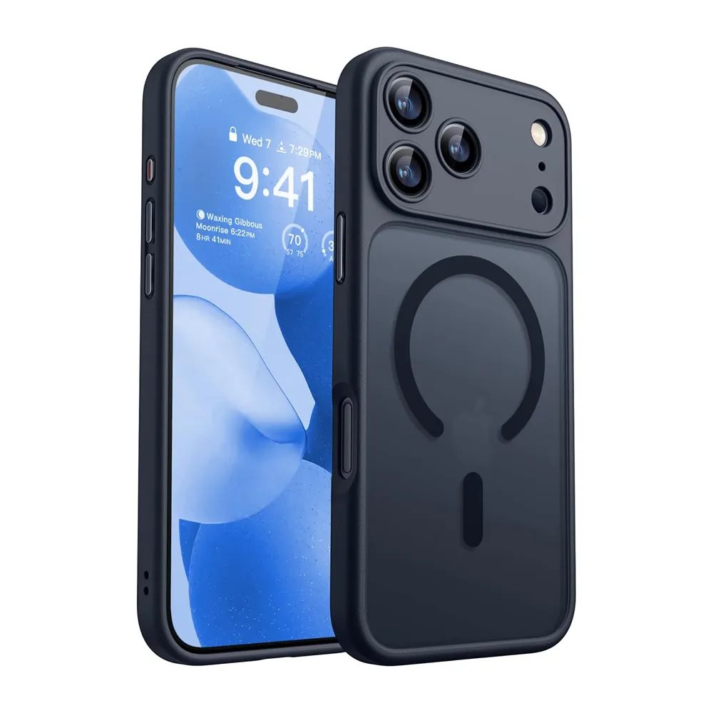 Чехол AG Coning iPhone 17 Pro MagSafe, Black
