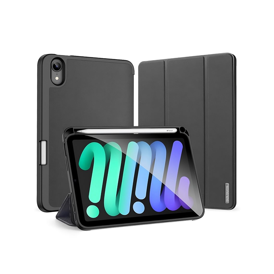 Husă DUX DUCIS DOMO pentru iPad Mini 6/7, Black