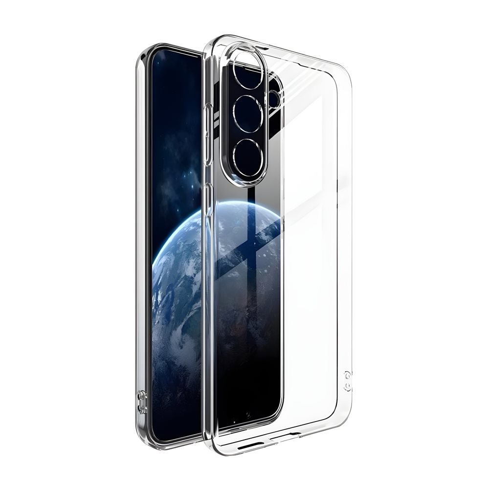 Husă WOO Samsung Galaxy S25 FE Soft TPU, Clear
