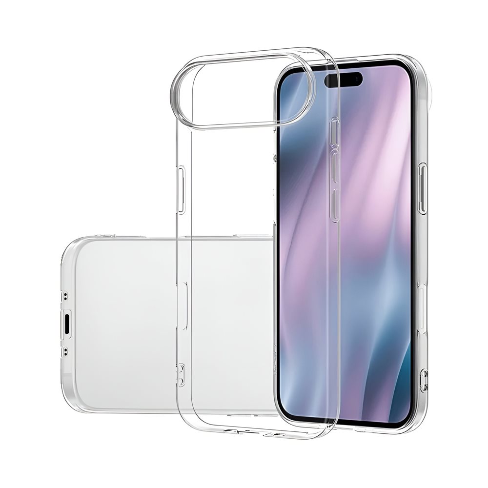 Чехол WOO iPhone 17 Air Soft TPU, Clear