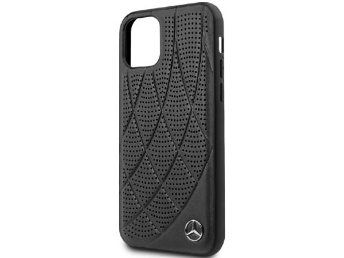 Чехол CG Mobile Mercedes Perforated Leather iPhone 11 Pro, Black