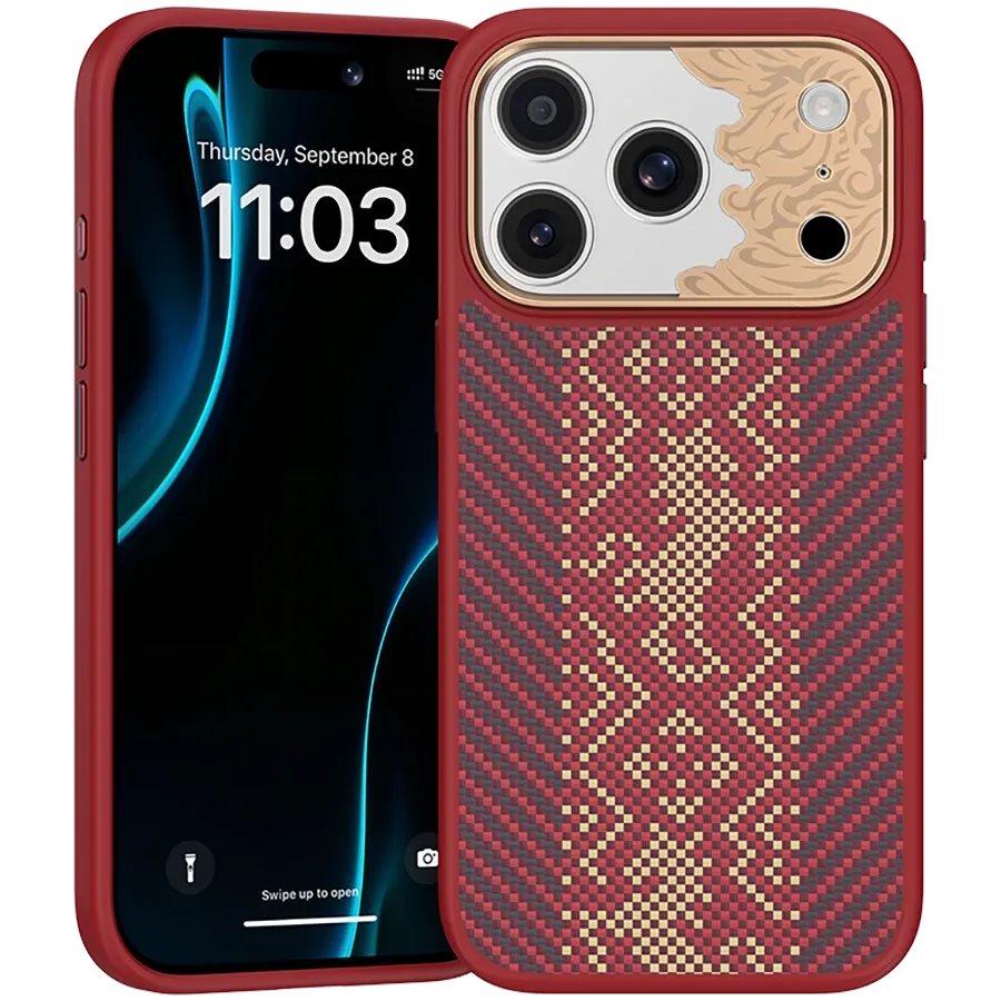 Husă Benks ArmorPro Knight Kevlar iP17 Pro Max