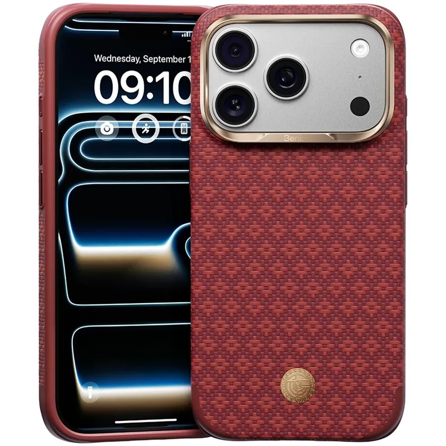 Husă Benks ArmorGrid Edge X9 Kevlar iP18 Pro Max Sawy Red