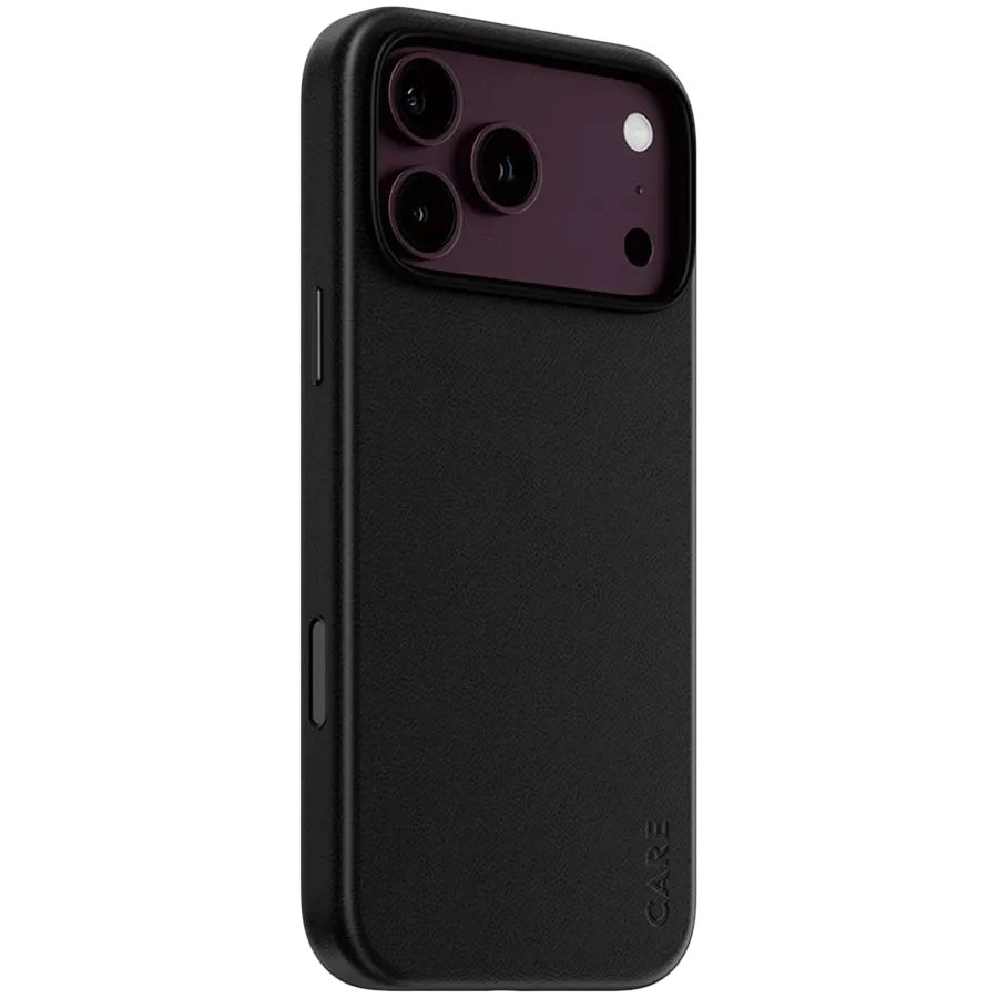 Husă PANZERGLASS Solo Leather Black MagSafe iPhone 18 Pro Max