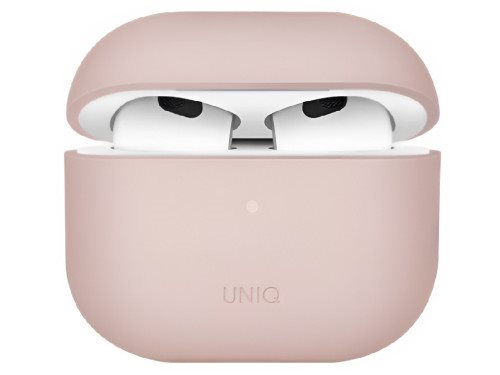 Husă pentru căști UNIQ Lino Hybrid Blush for AirPods 3, Pink