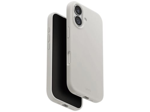 Чехол UNIQ iPhone 17 Hybrid MagClick Lino, Mist Grey