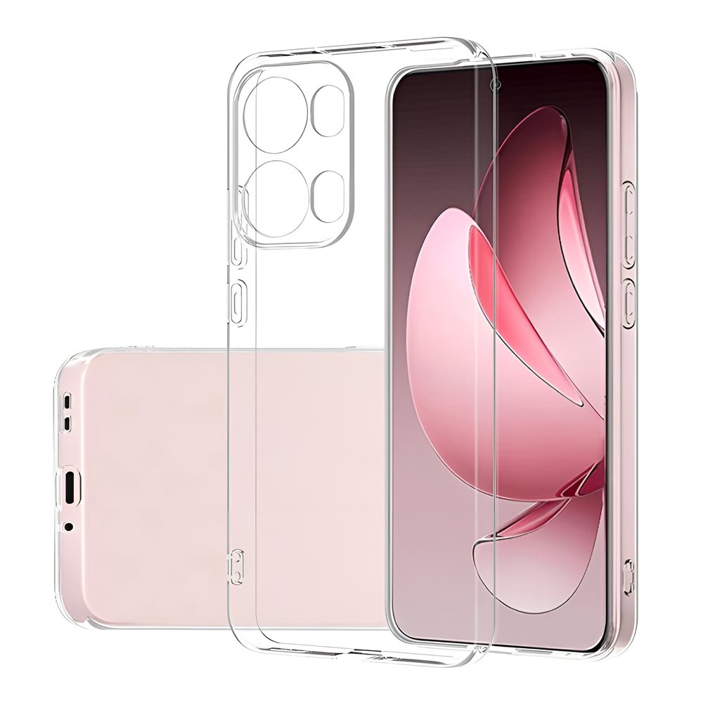 Husă WOO OPPO Reno 13 Pro 5G Soft TPU, Clear