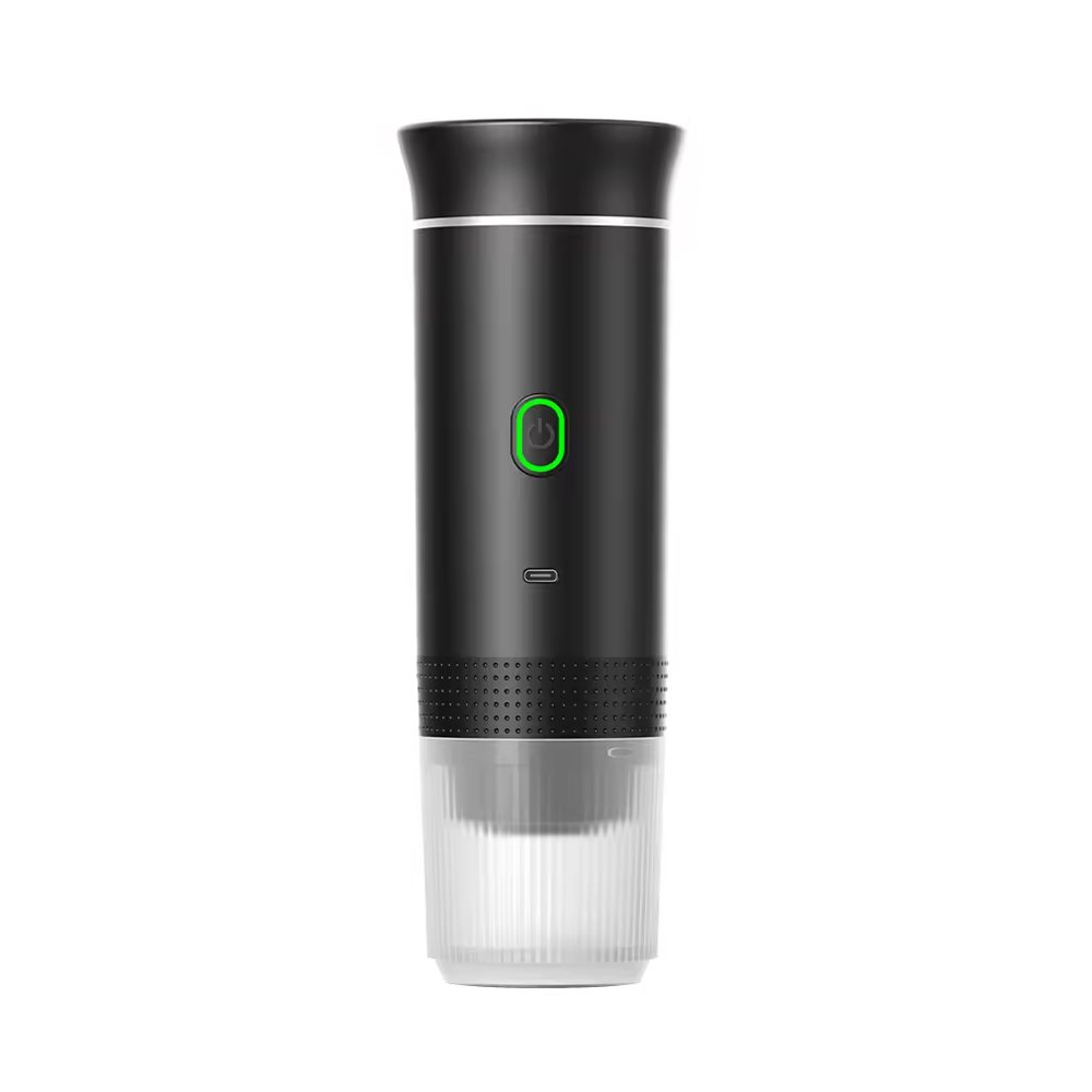 Cafetieră portabilă Smart Electric Espresso Machine Capsule Compatible, Black