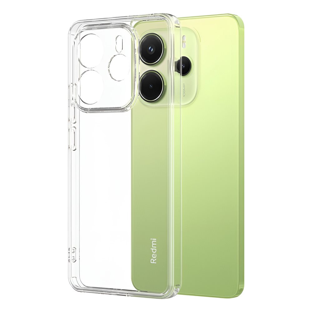 Чехол WOO Xiaomi Redmi Note 14 4G TPU Soft, Clear 163.3 x 76.6 x 8.2 mm