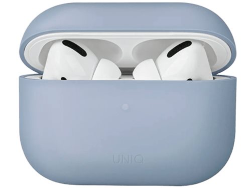 Husă pentru căști UNIQ Lino Hybrid pentru AirPods Pro, Blue