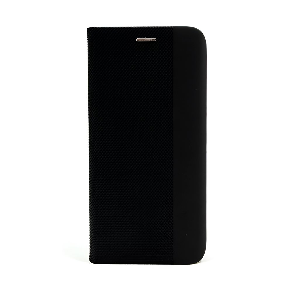 Husă WOO Xiaomi Redmi Note 14 5G Shell Flip Nylon, Black