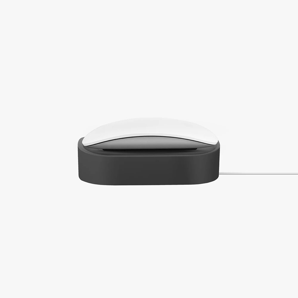 Зарядная подставка Uniq Nova для Apple Magic Mouse, Dark Grey