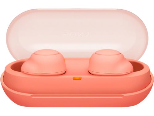 Беспроводные наушники Sony WF-C500D, Coral Orange