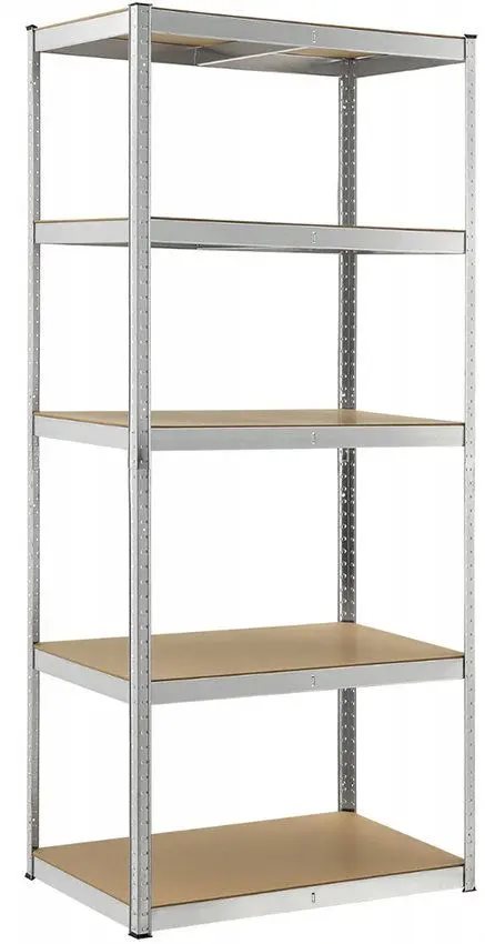 Стеллаж Funfit Home&Office 180x90x40cm Silver