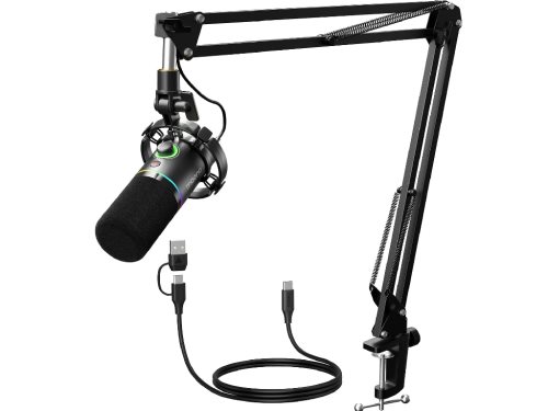 Microfon MAONO PD200XS USB/XLR cu braț