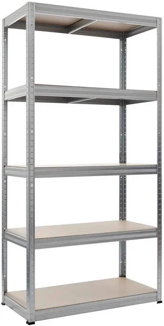 Стеллаж SDGroup Strategic max.175 180x100x60cm Silver/Brown