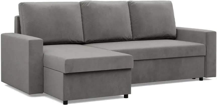Canapea colțar Magnifico Meble Neo LL Straight Bonell Kronos 15 Light Grey