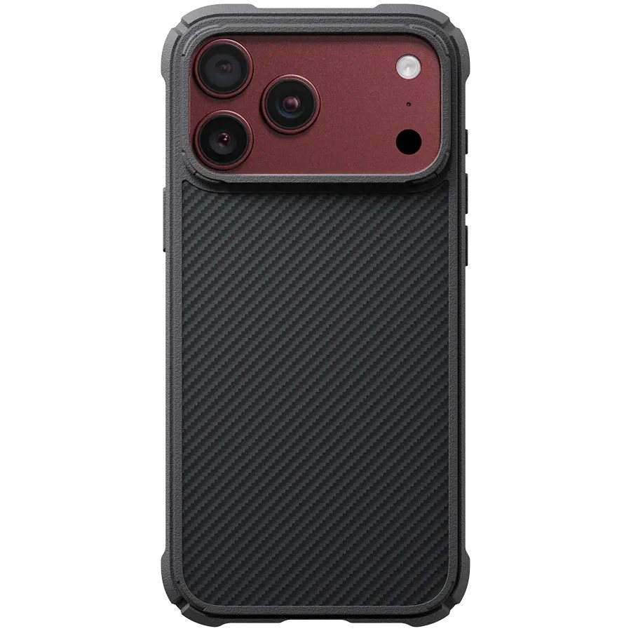 Husă Pitaka Classic Cairn iPhone 18 Pro Max Black Grey