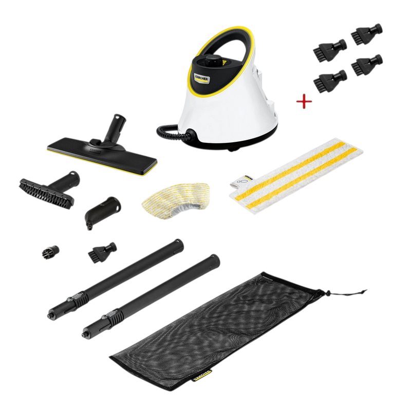 Пароочиститель Karcher Set SC 2 Deluxe EasyFix + набор щеток (1.513-400.0)