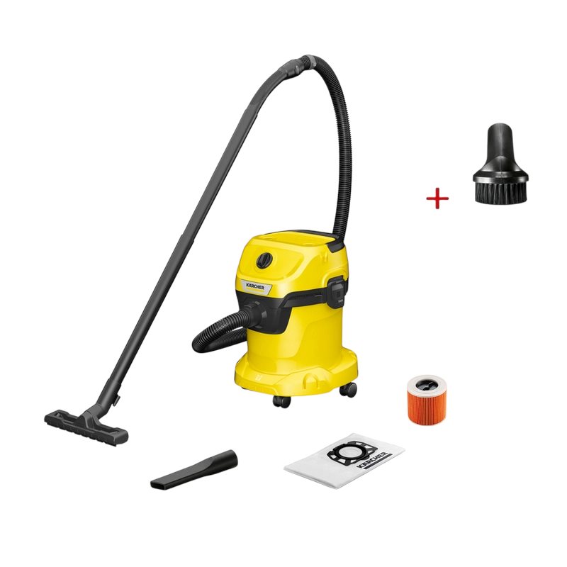 Пылесос Karcher WD 3 V-15/4/20 Set (1.628-104.0) + насадка WD 1