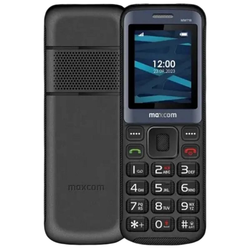 Telefon mobil MaxCom MM718 Light 4G DS Black