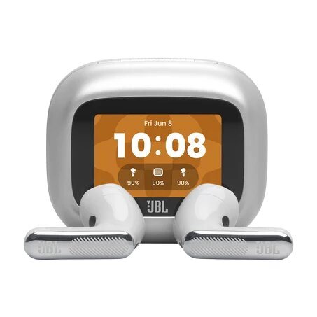 Наушники JBL Live Flex 4 Silver