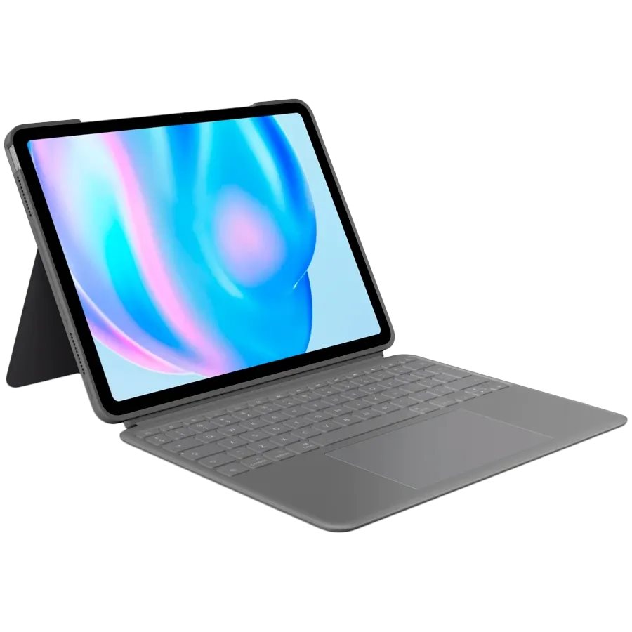 Клавиатура LOGITECH Combo Touch iPad Air 11" (M2) US, OXFORD GREY