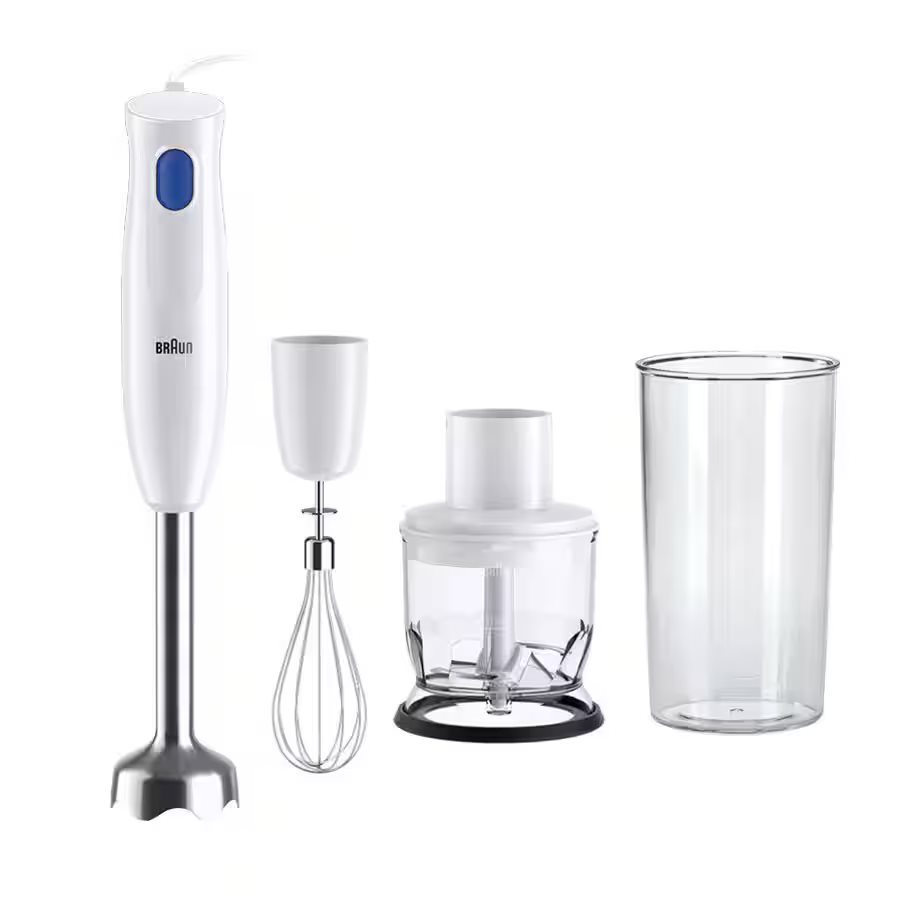 Погружной блендер Braun MultiQuick 1 MQ10.202M 450 Вт Белый/Синий
