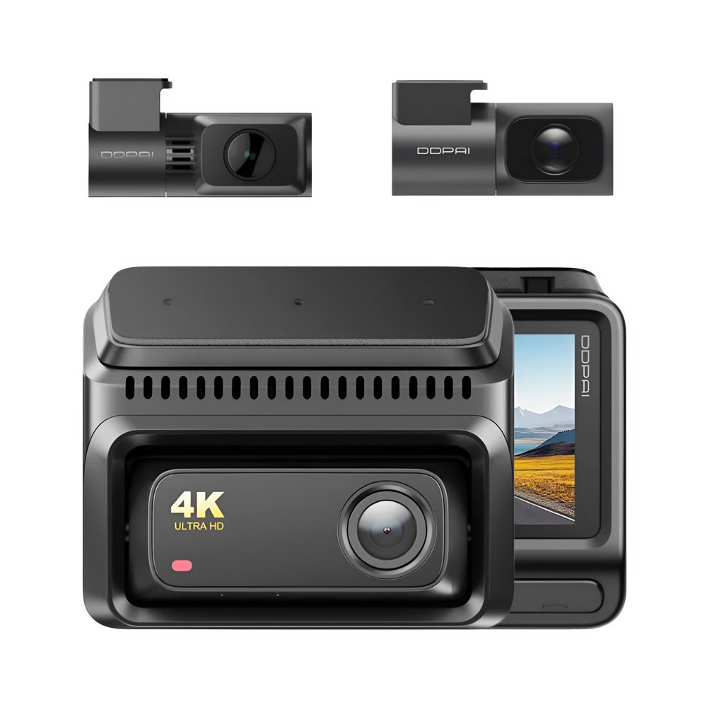 Видеорегистратор DDPai Dash Cam Z60T + Rear Camera + Cabin Camera