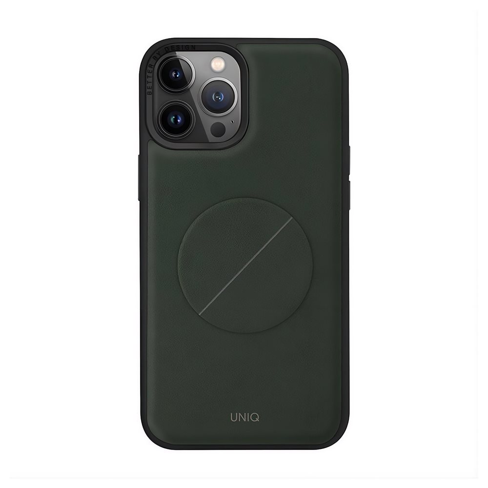 Чехол Uniq Novo PC Hard для iPhone 14 Pro, зелёный