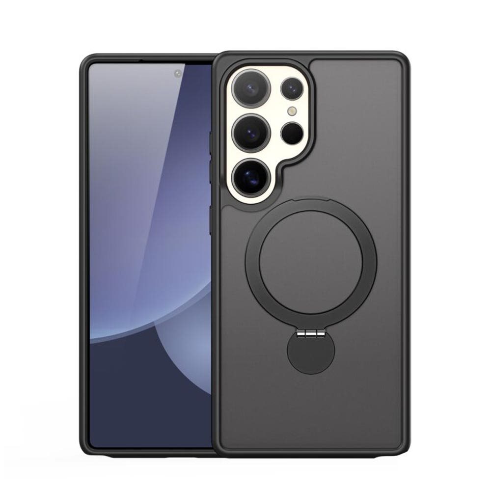 Husă DUX DUCIS Yind Mag 360 Stand pentru Samsung Galaxy S25 Ultra, negru