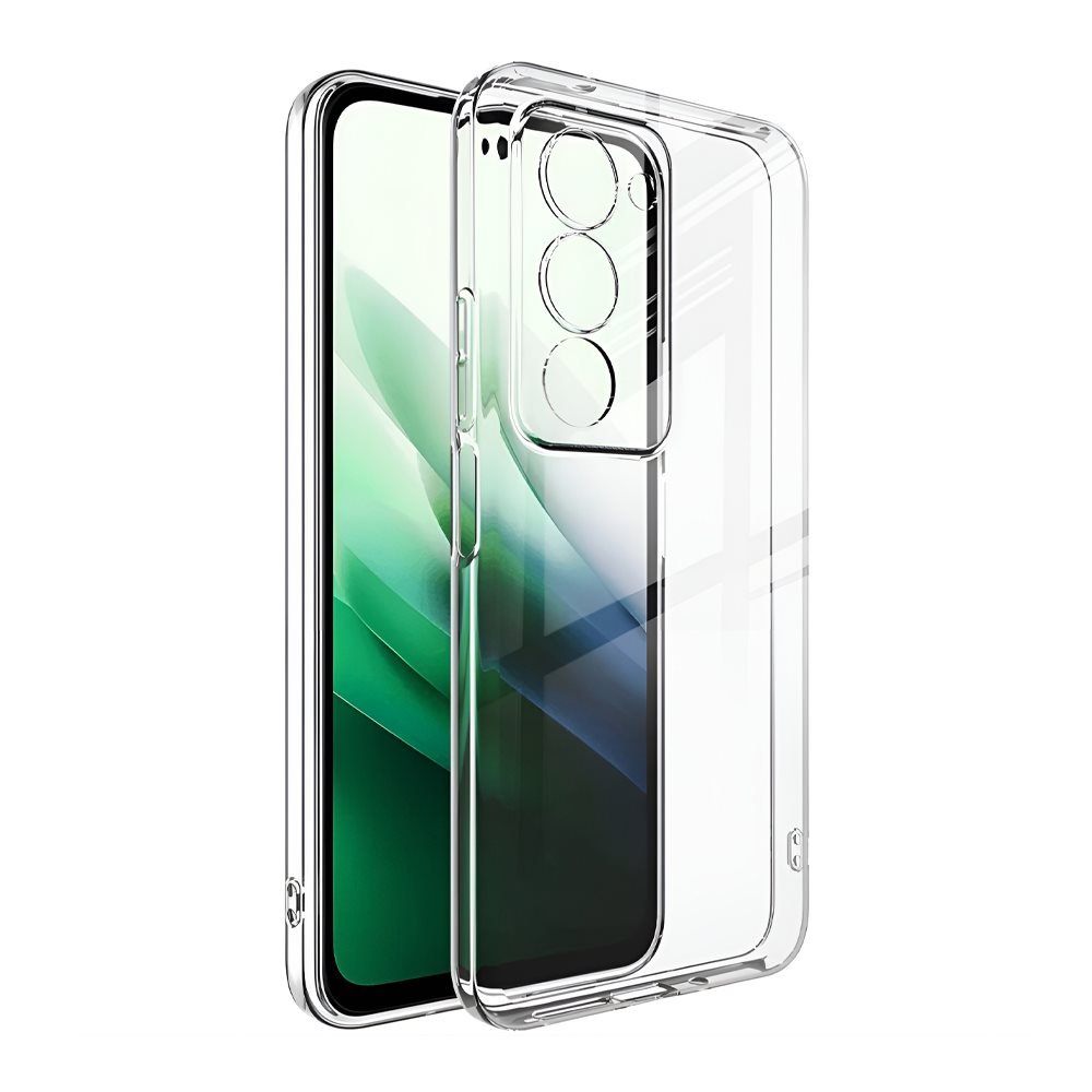 Husă WOO Soft TPU pentru Xiaomi Redmi 15, transparentă