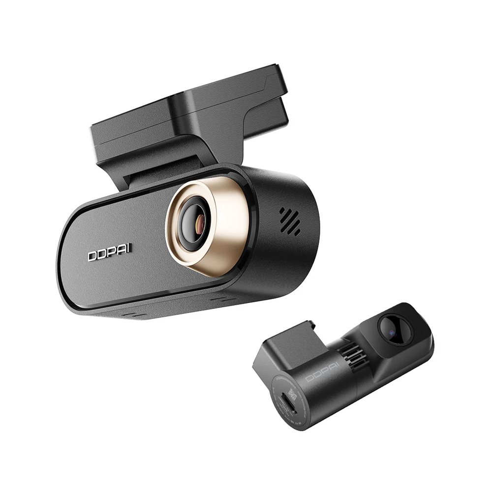 Cameră de bord DDPai Dash Cam N5 Pro + Rear Camera